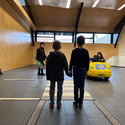 Verkehrserziehung Blick und Klick