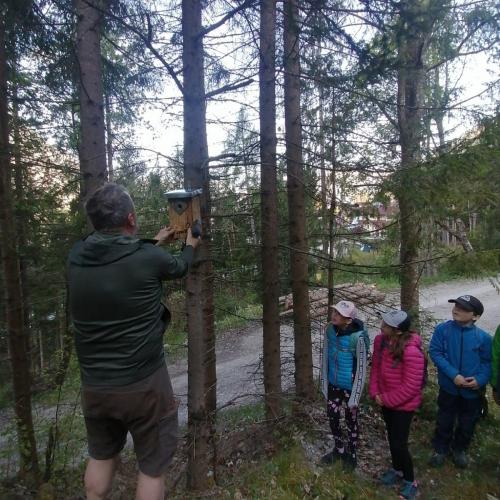 Lehrausgang mit Waldaufseher