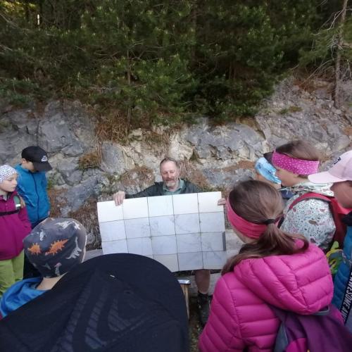 Lehrausgang mit Waldaufseher
